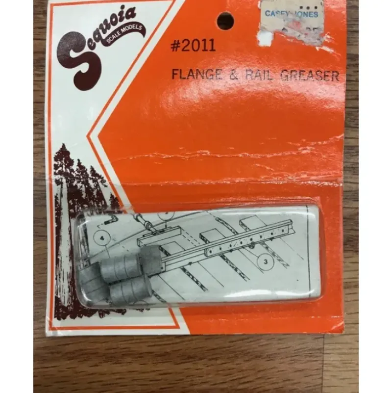 Sequoia Scale Models 2011 HO Flange & Rail Greaser Metal Unpainted Accesories - Your Source for Gaming Essentials* New