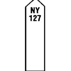 Stewart 854 HO Pointed Top Mileposts Concrete - Your Source for Gaming Essentials* New