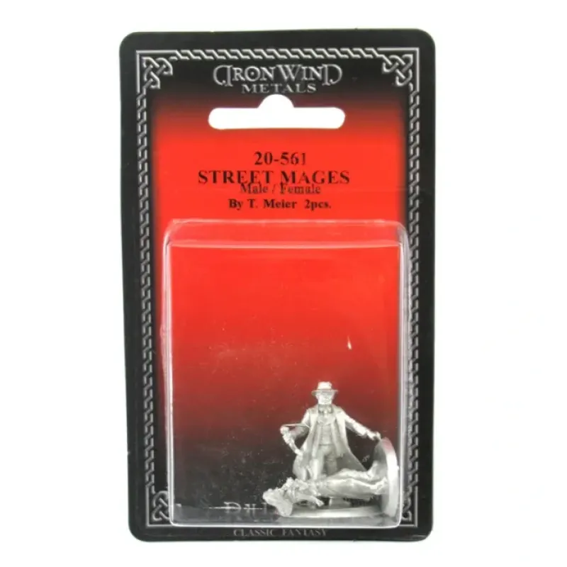 Tabletop Miniatures>Street Mages Male and Female #20-561 Shadowrun RPG Metal Ral Partha Figure - Your Source for Gaming Essentials
