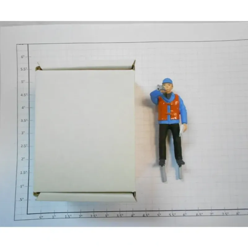 Taura Figures 13.30 White Metal Security Post Horn Blowing Figure - Your Source for Gaming Essentials* Clearance