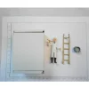 Taura Figures 13.16 White Metal Man With Spoon, Pot, And Ladder Figure - Your Source for Gaming Essentials*