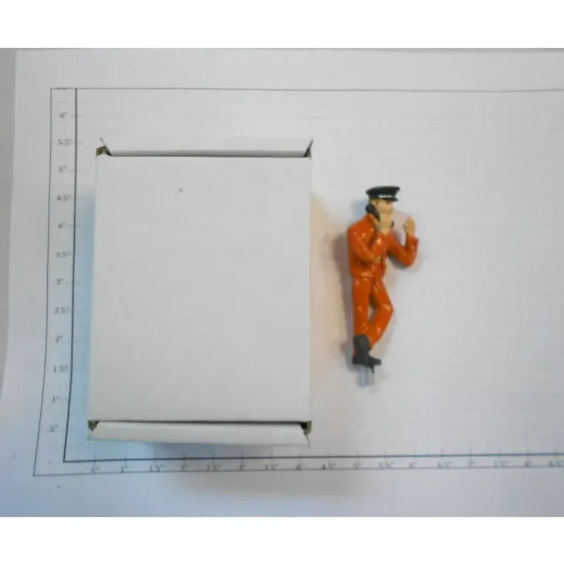 Taura Figures 13.31 White Metal Phone Shunter Figure - Your Source for Gaming Essentials* Outlet