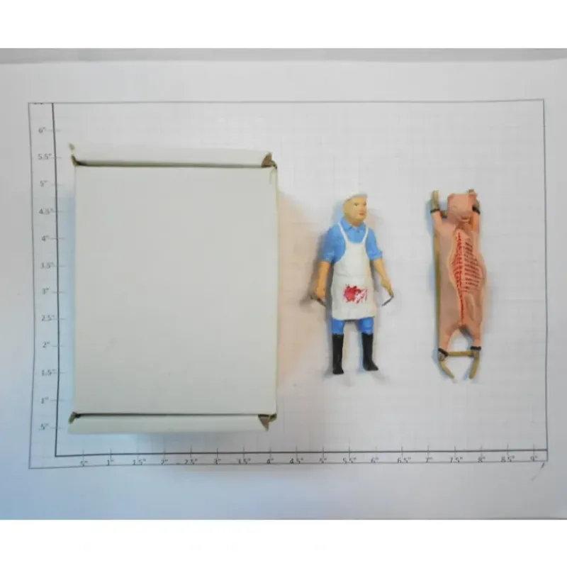 Taura Figures 13.17 White Metal Bucher With Hog Figure - Your Source for Gaming Essentials* Sale