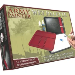 Tabletop Miniatures>The Army Painter Wet Palette Kit: 2 Hydro Foams and 50 Hydro Sheets - Your Source for Gaming Essentials