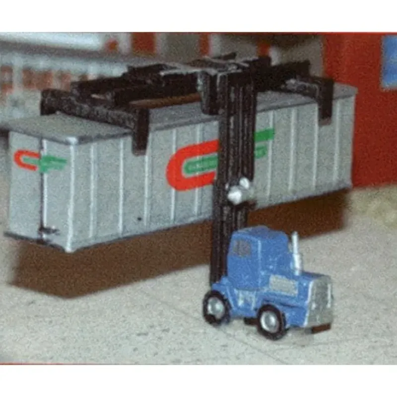 The N Scale Architect 30017 Piggy Stacker Modern Intermodal Facilities (2) - Your Source for Gaming Essentials* Hot