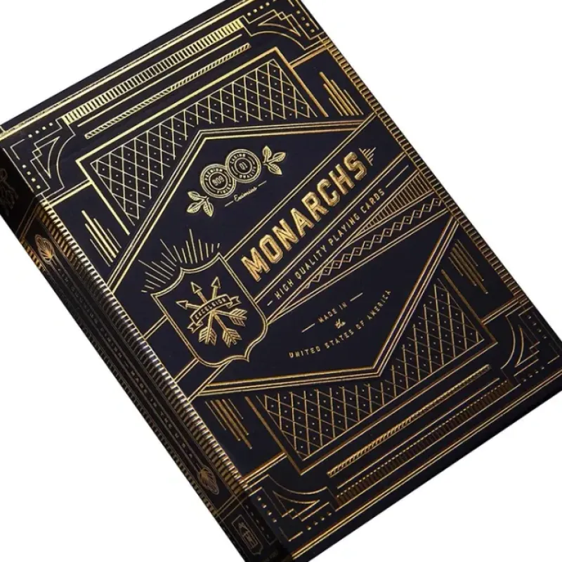 Cards>Theory11 Monarchs Playing Cards - 1 Sealed Navy Blue Deck - Your Source for Gaming Essentials