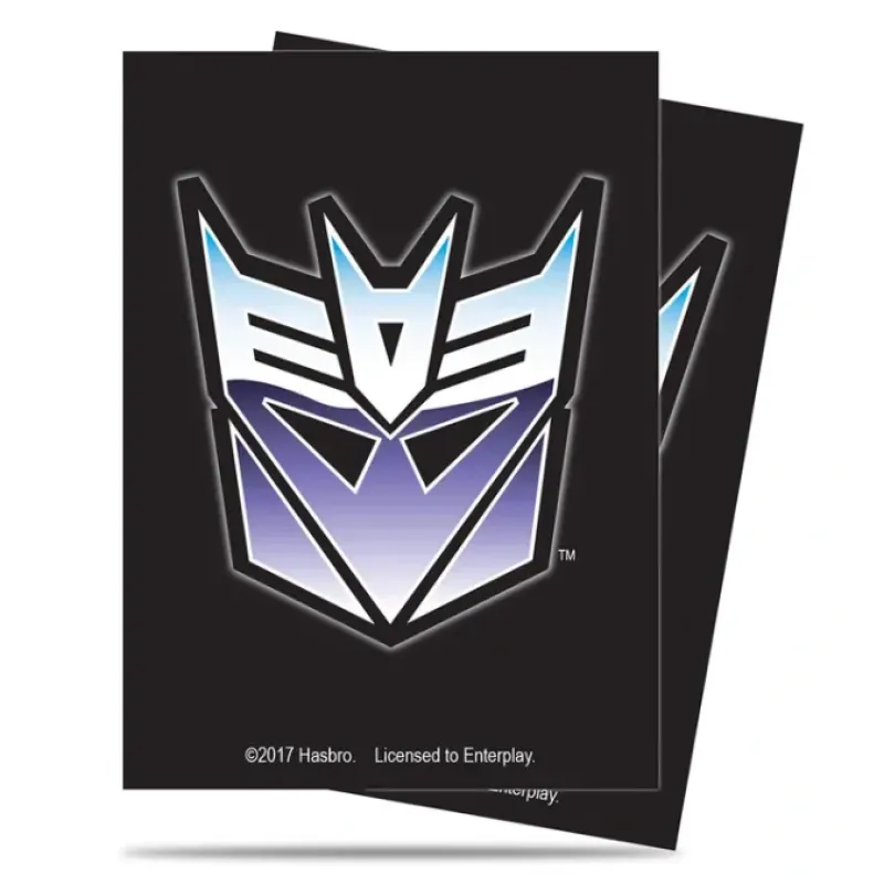 Cards>Transformers: Standard Deck Protector Sleeves - Decepticon (65) - Your Source for Gaming Essentials