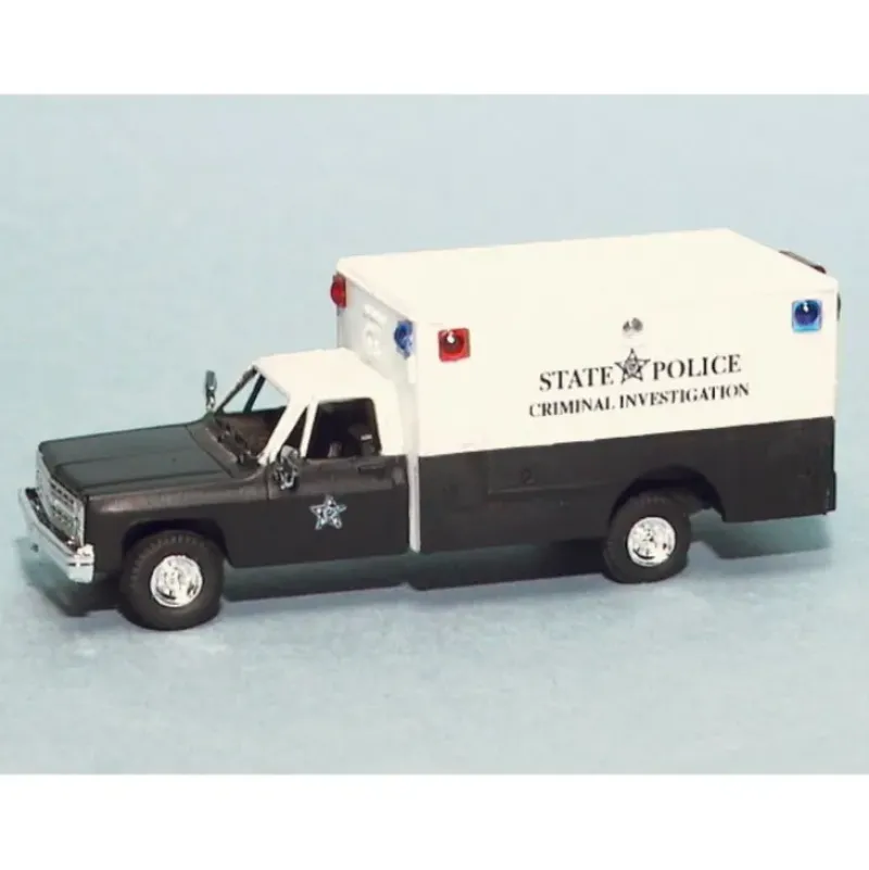 Trident Miniatures 90281 HO Chevrolet Pickup with Box Body Oregon State Police - Your Source for Gaming Essentials* Hot