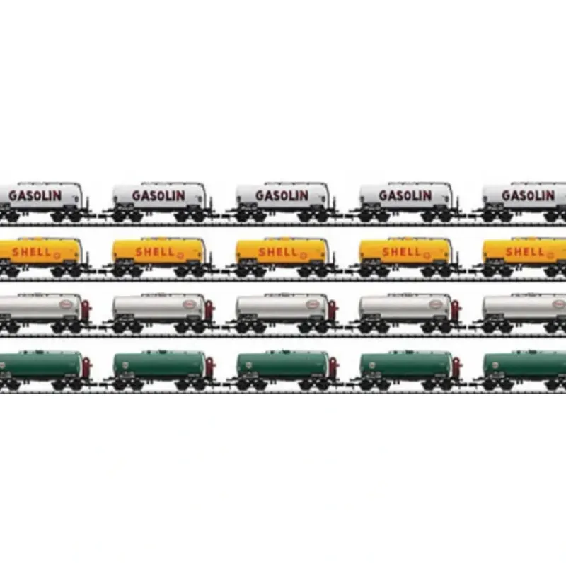 Trix 15420 N Motor Fuels 4-Axle Tank Car with Brakeman's Cab/Platform 20-Pack - Your Source for Gaming Essentials* Outlet