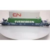 USA Trains 17126 CN Gunderson Husky Stack with 2 Containers - Metal Wheels - Your Source for Gaming Essentials* Clearance