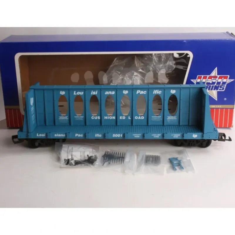 USA Trains R17406 G Blue Louisiana Pacific Centerbeam Flatcar #5001 - Your Source for Gaming Essentials* Hot