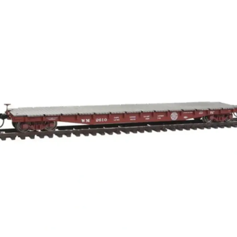Walthers 920-104114 HO 53' AAR Flatcar - Ready to Run Western Maryland #2610 - Your Source for Gaming Essentials* Hot