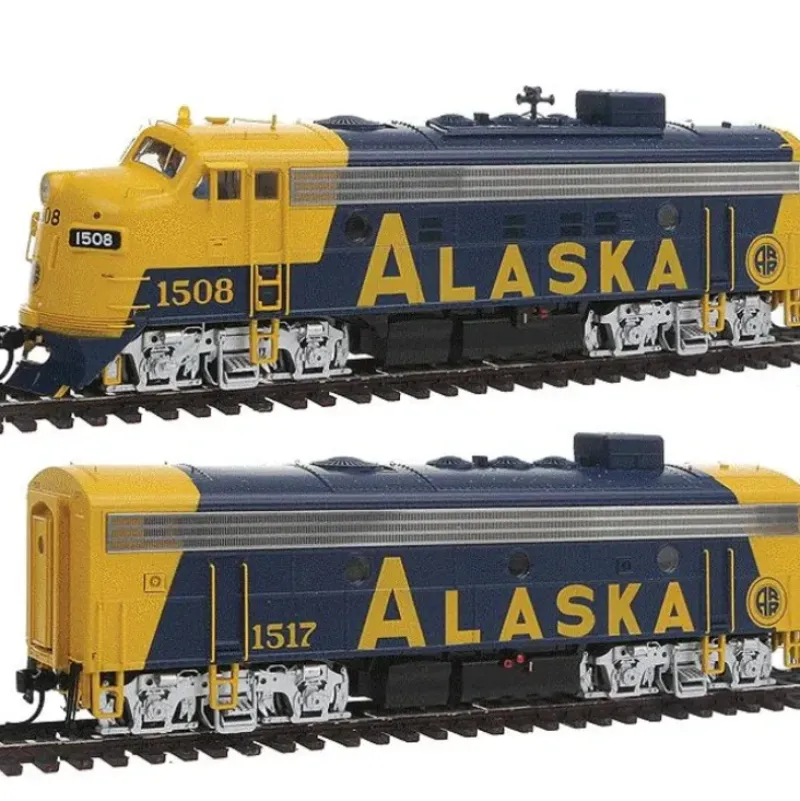 Walthers 920-47710 HO Alaska EMD F7 A-B Set with 920-48" Dynamic Fan #1500,1517 - Your Source for Gaming Essentials* New