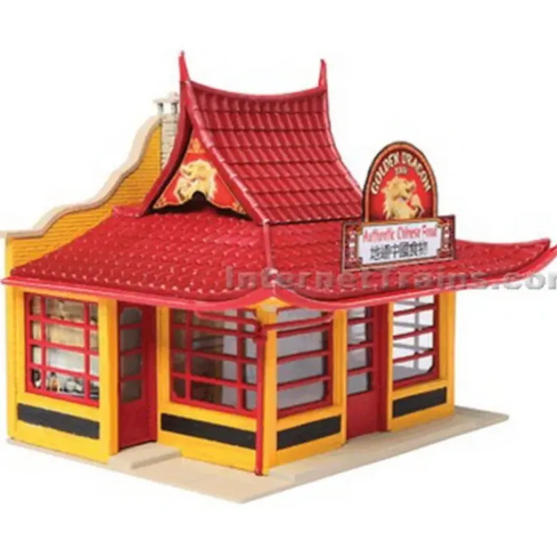 Walthers 933-3780 HO Golden Dragon Chinese Takeout Building Kit - Your Source for Gaming Essentials* Hot