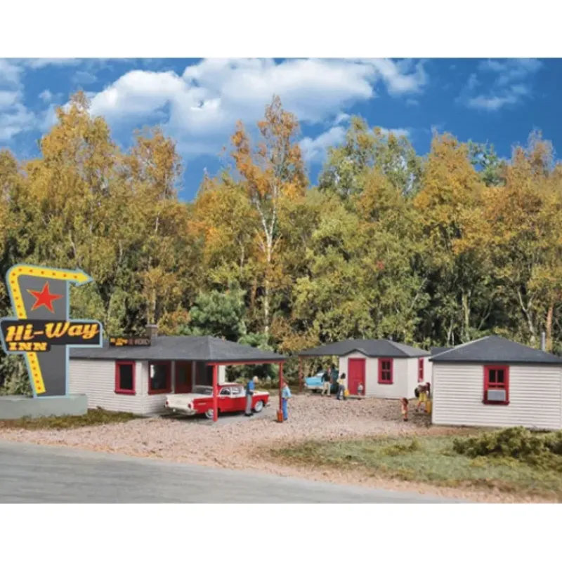 Walthers 933-3481 HO Hi-Way Inn Building Kit - Your Source for Gaming Essentials* New
