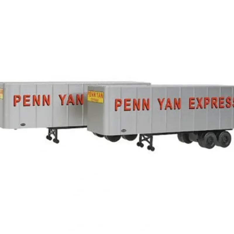Walthers 949-2351 HO Penn Yan Express 32' Trailer 2-Pack - Your Source for Gaming Essentials* Outlet