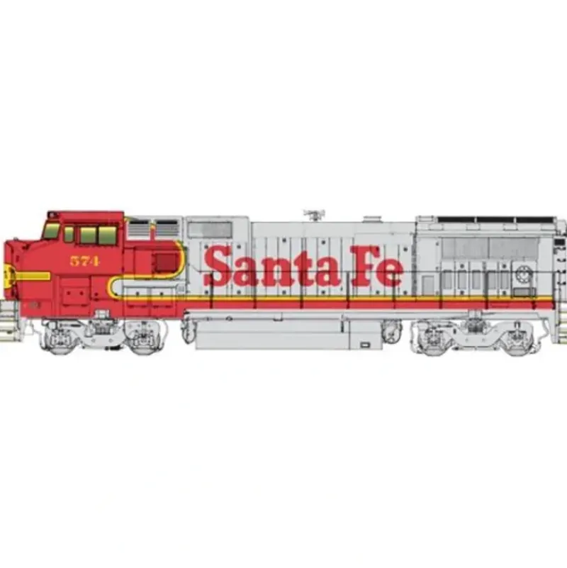 Walthers 910-19554 HO Santa Fe GE Dash 8-40BW - SoundTraxx Sound & DC #574 - Your Source for Gaming Essentials* Sale