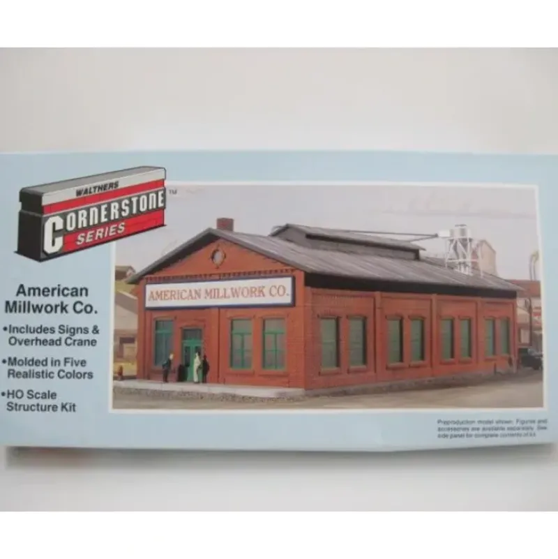 Walthers 933-3008 HO Scale American Millwork Co. Structure Kit - Your Source for Gaming Essentials*
