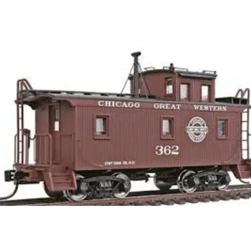 Walthers 932-7686 HO Scale CGW DMIR G2 Wood Caboose #362 - Your Source for Gaming Essentials* Outlet