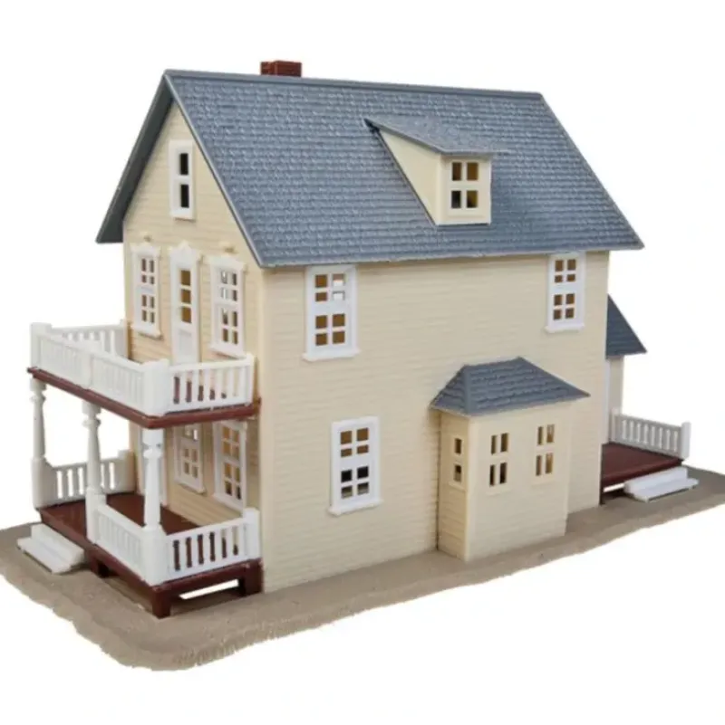 Walthers 931-901 HO Two-Story House Building Kit - Your Source for Gaming Essentials* Online