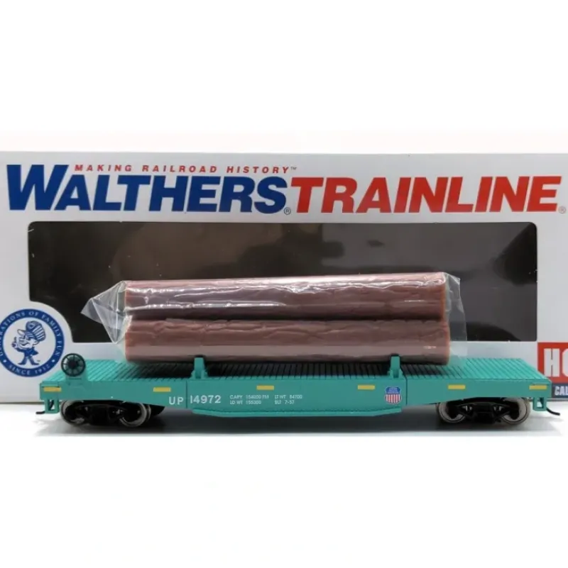 Walthers 931-1773 HO Union Pacific Log Dump Car w/3 Logs #14972 - Your Source for Gaming Essentials* Best